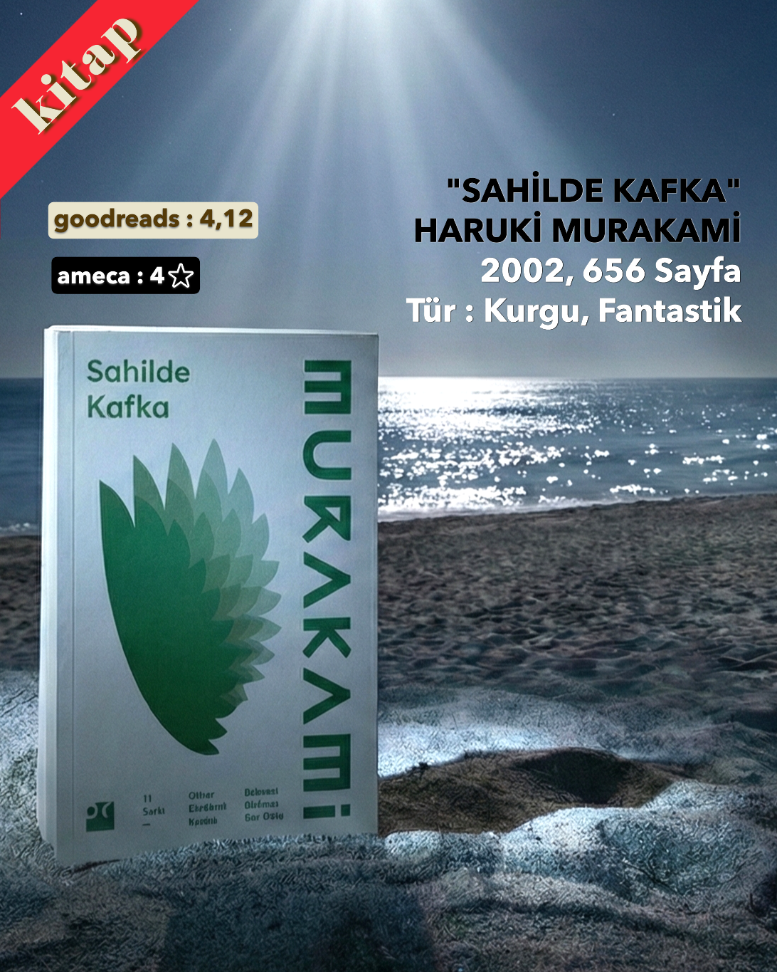 Sahilde Kafka - Haruki Murakami Kitap İncelemesi